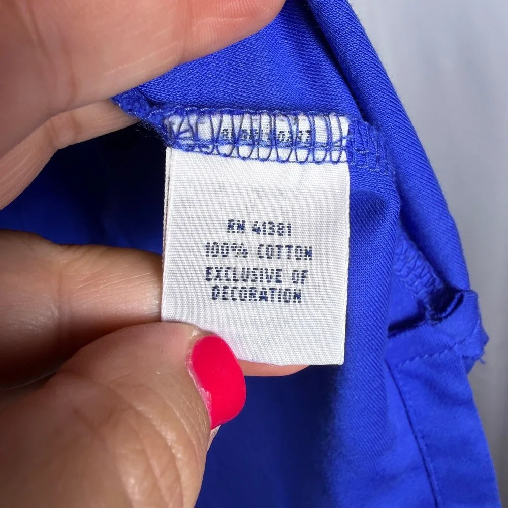 Polo Ralph Lauren Mens XL Royal Blue Pima Soft Touch Cotton Short Sleeve Polo